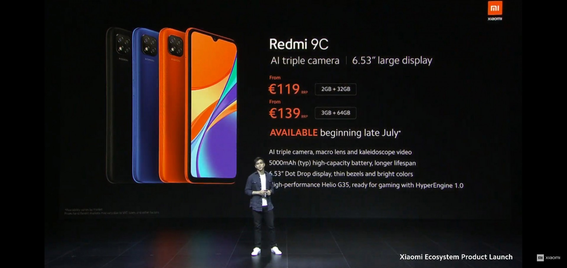 Xiaomi Redmi 9 Функции