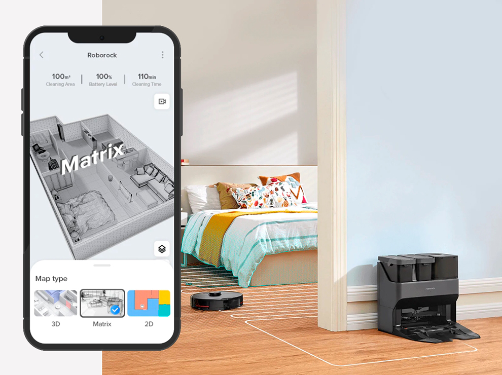 Робот-пылесос Xiaomi Roborock S7 MaxV Ultra