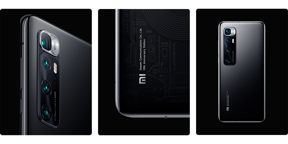 Дизайн Xiaomi Mi 10 Ultra