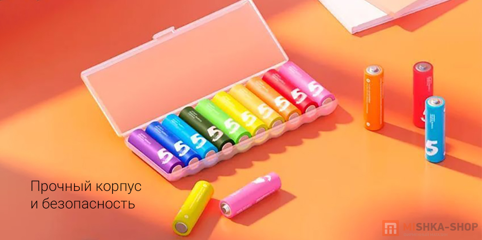 Батарейки CUKTECH LR03 1.5V тип AAA 24 шт. AA724 (Цветные) Батарейки CUKTECH LR03 1.5V тип AAA 24 шт. AA724 (Цветные)