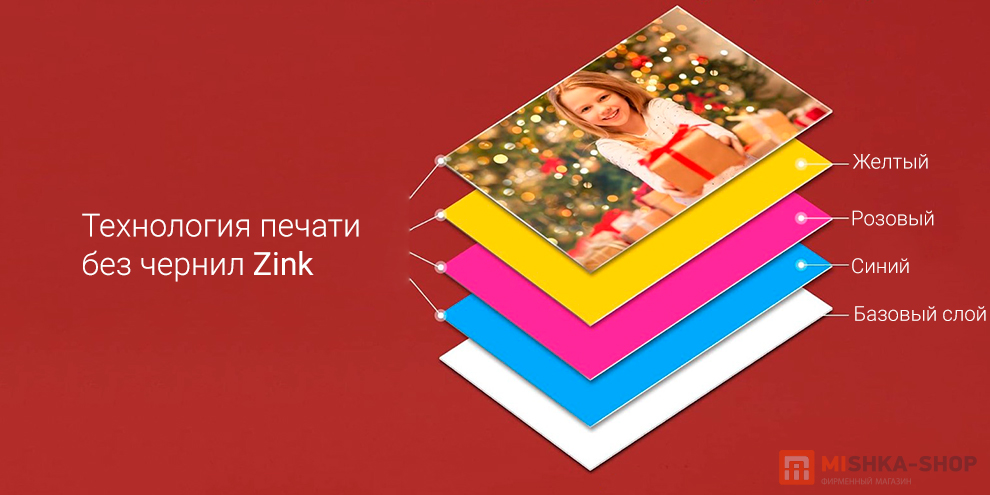 Liene Portable Photo Printer (ZPP110W)