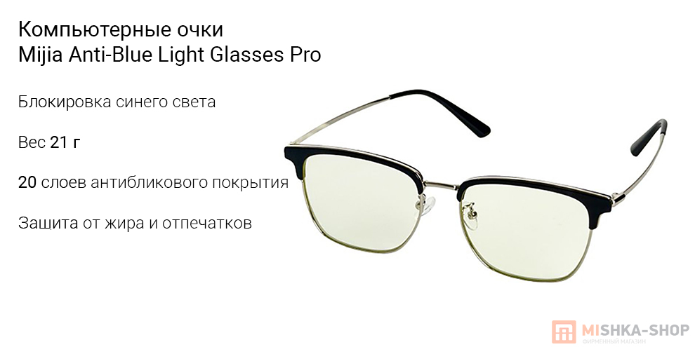 Компьютерные очки Mijia Anti-Blue Light Glasses Pro