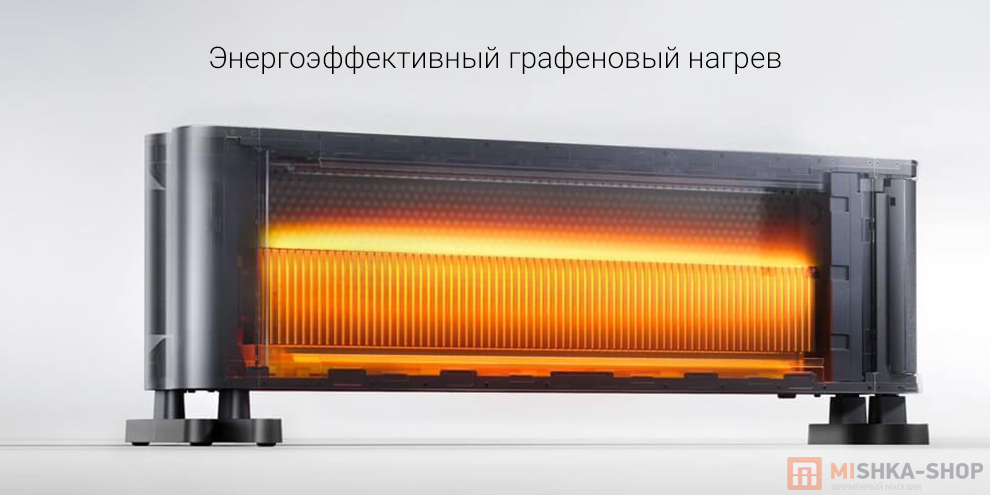 Конвектор Mijia Baseboard Electric Heater 2 Foldable Version 2200W (TJXDNQ09ZM)