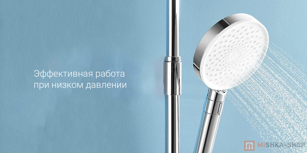 Лейка для душа Mijia Booster Hand Shower (MJZYSCHS01DB) Лейка для душа Mijia Booster Hand Shower (MJZYSCHS01DB)