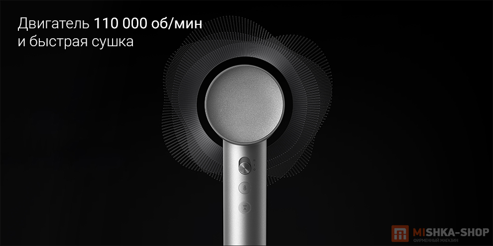 Фен для волос Mijia High Speed Hair Dryer Pro Rock Ash