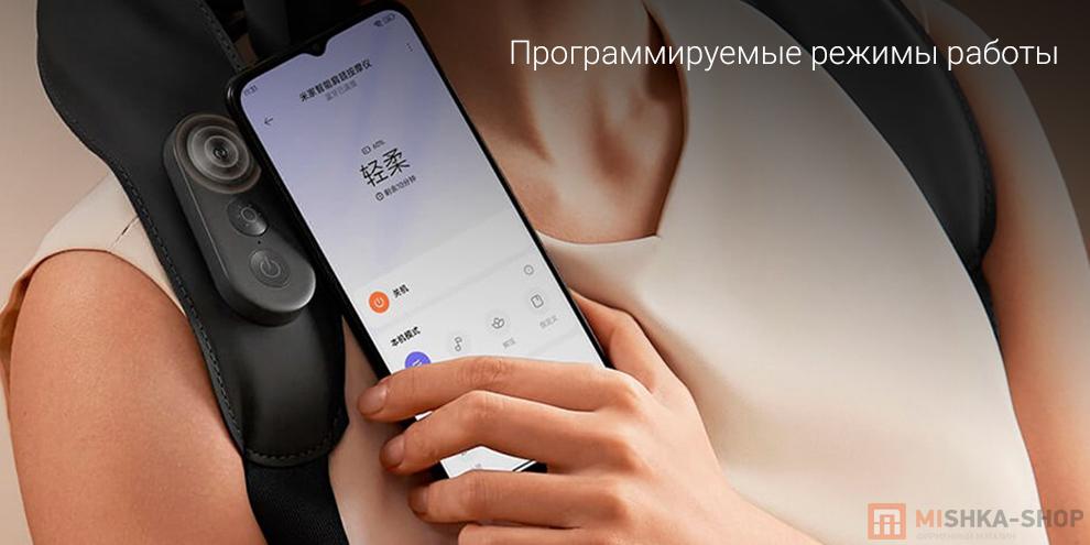 Шейный массажёр Mijia Smart Neck and Shoulder Massager (MJJJAMY01YMYY)
