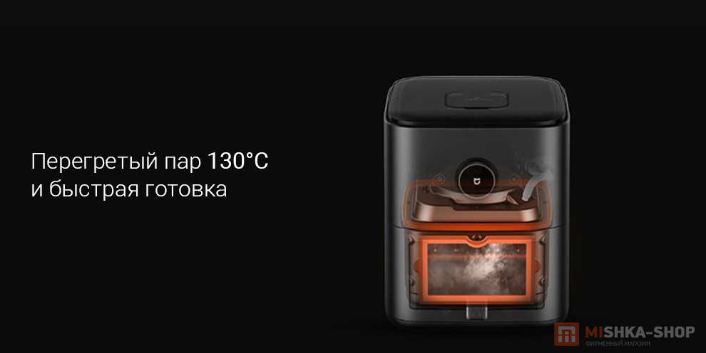 Аэрогриль Mijia Smart Steam Air Fryer 7L (MAF-ST701) (BHR08U4EU)
