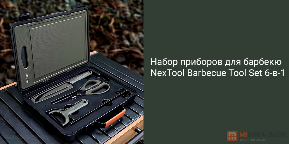 NexTool Barbecue Tool Set 6-в-1 (NE20261)