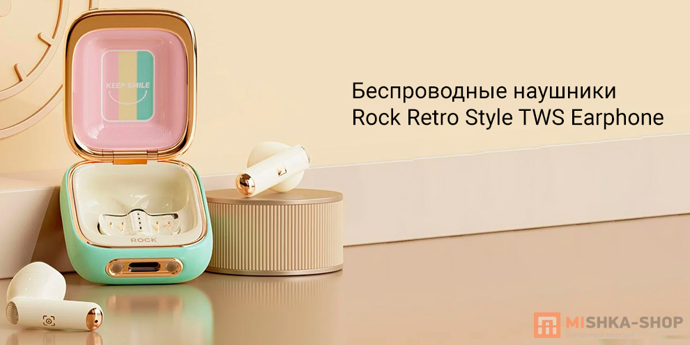Rock Retro Style TWS Earphone