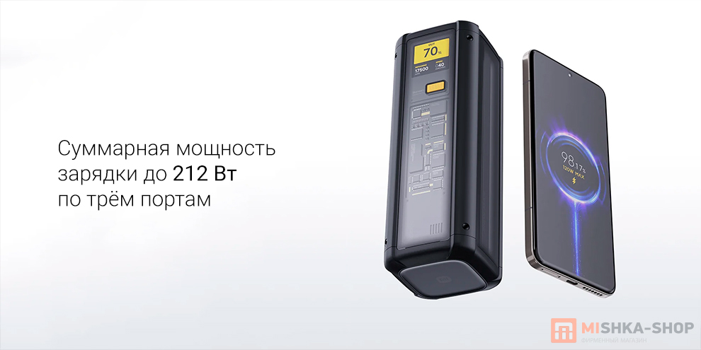 Xiaomi Power Bank 25000мАh 212 Вт (P03MI)