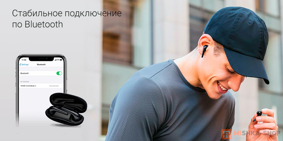 Беспроводные наушники Xiaomi 1More ComfoBuds 2