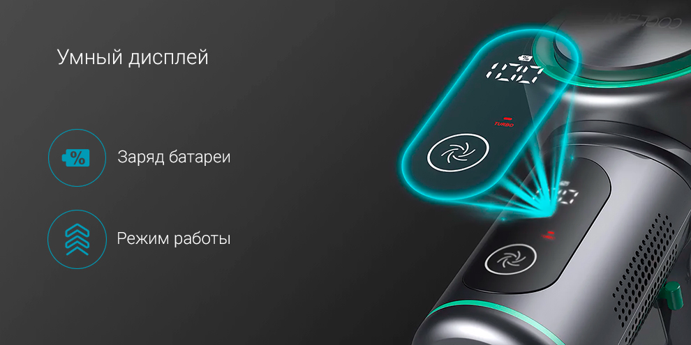 Беспроводной ручной пылесос Xiaomi Coclean FVS1