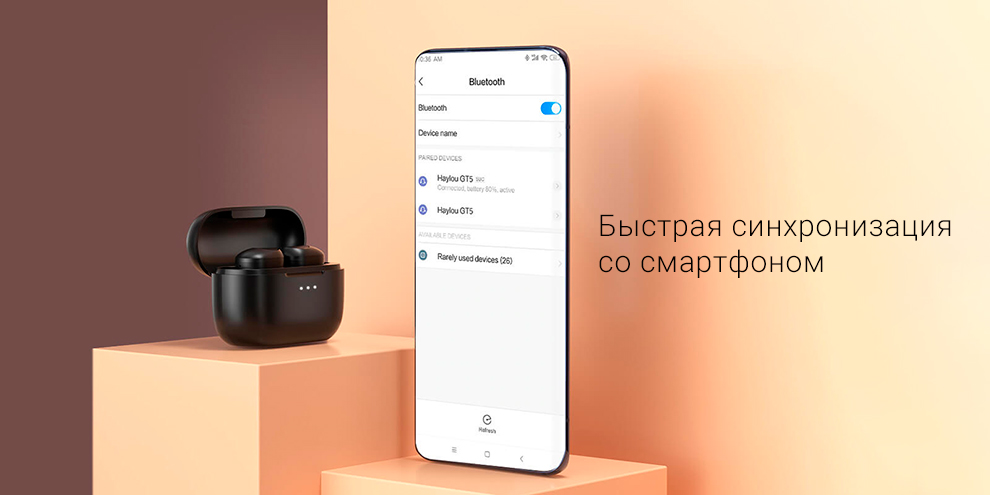 Беспроводные наушники Xiaomi Haylou GT5