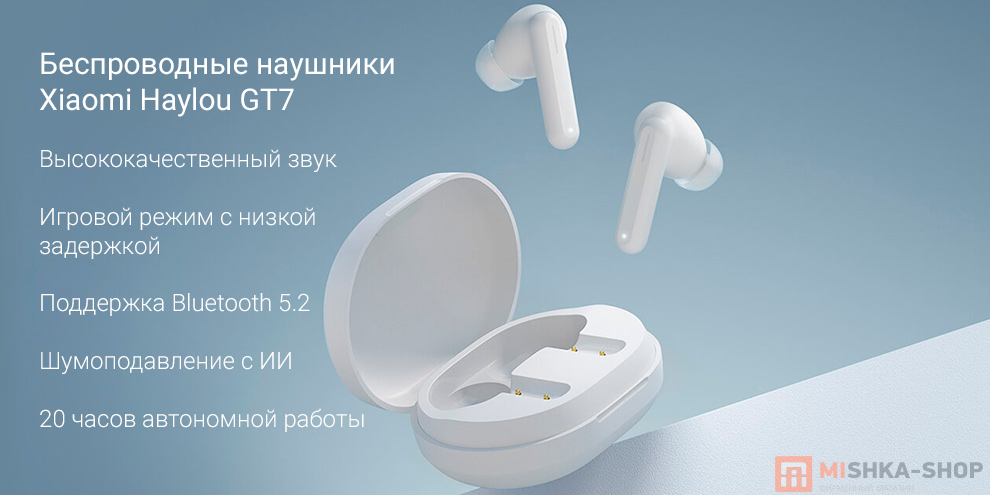 Беспроводные наушники Xiaomi Haylou GT7