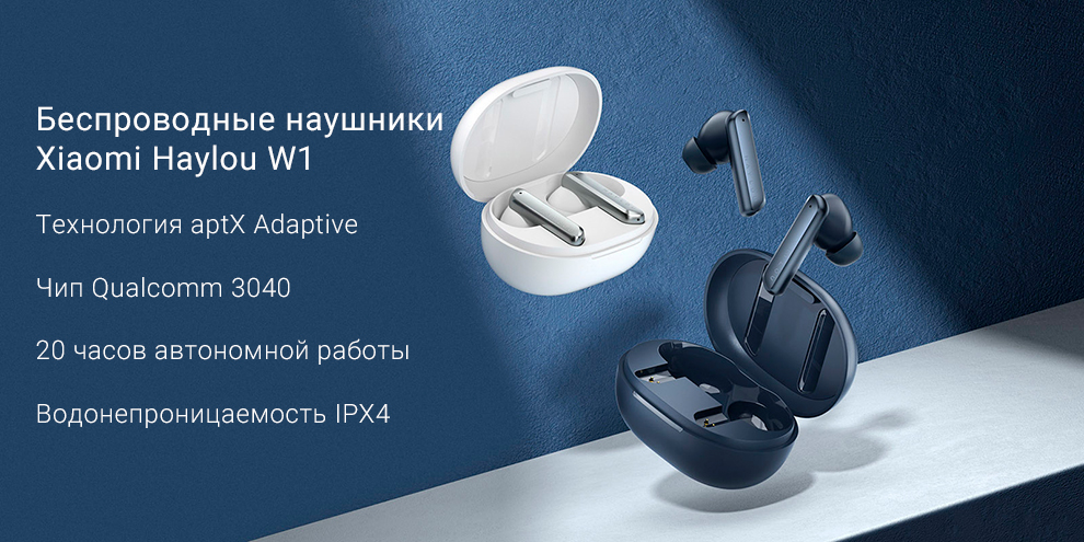 Беспроводные наушники Xiaomi Haylou W1