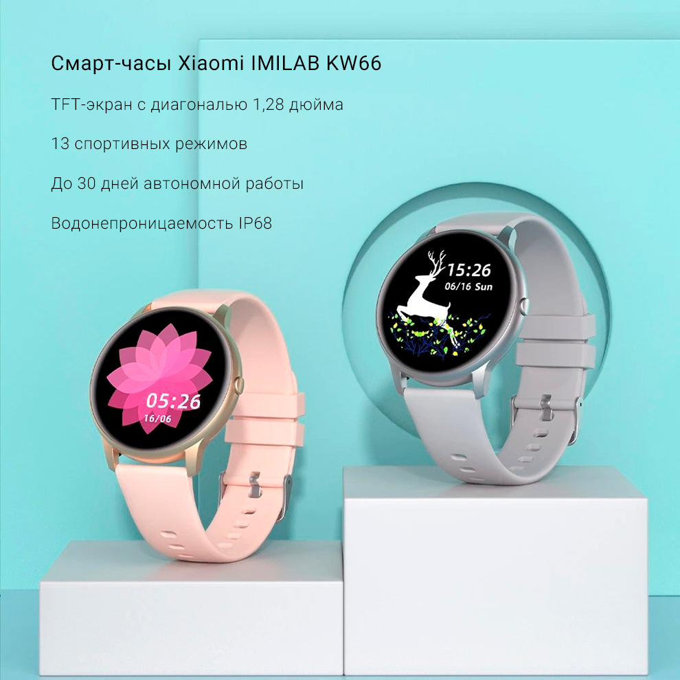 Смарт-часы Xiaomi IMILAB KW66