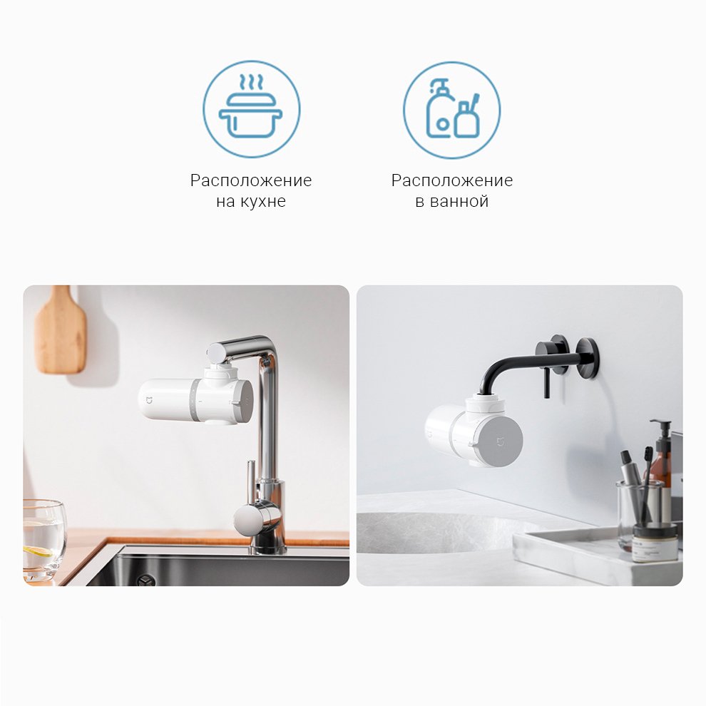 Фильтр-насадка для воды Xiaomi Mijia Faucet Water Purifier