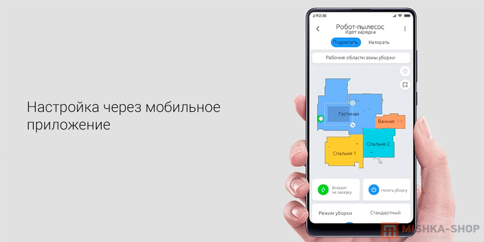 Робот-пылесос Xiaomi Mijia LDS Vacuum Cleaner 2