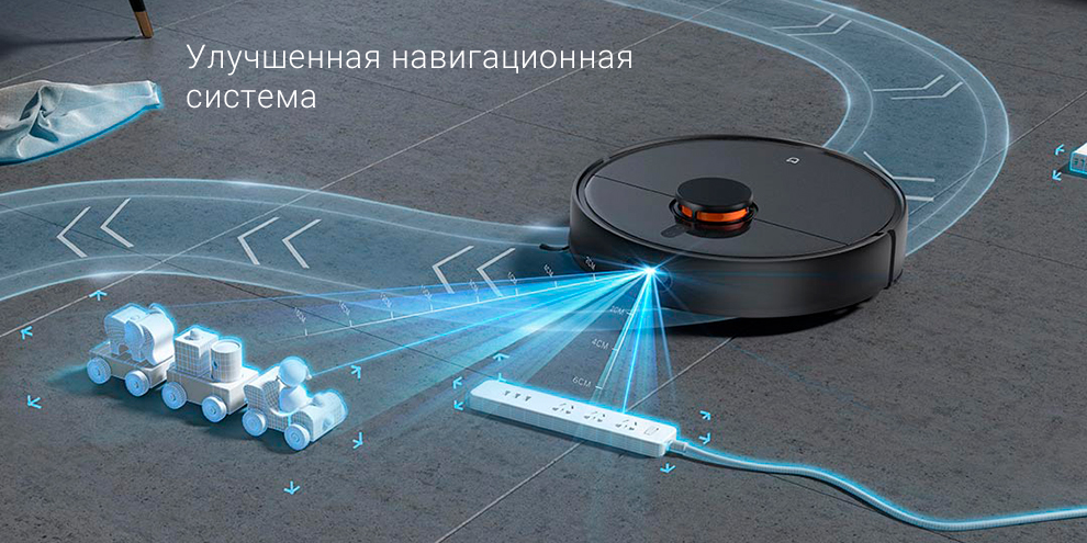 Робот-пылесос Xiaomi Mijia Plus Sweeping and Mopping Robot