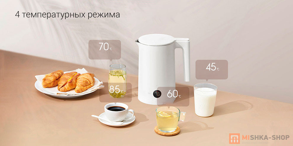 Электрочайник Xiaomi Mijia Smart Kettle Bluetooth 2