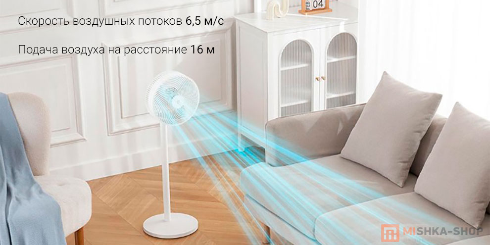 Вентилятор напольный Xiaomi Mijia Variable Frequency Circulating Fan (BPLDS06DM)