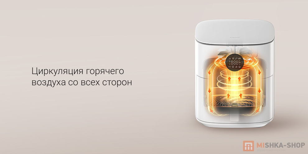 Аэрогриль Xiaomi Mi Air Fryer 6.5L (MAF-W6051) (BHR7358EU) Аэрогриль Xiaomi Mi Air Fryer 6.5L (MAF-W6051) (BHR7358EU)