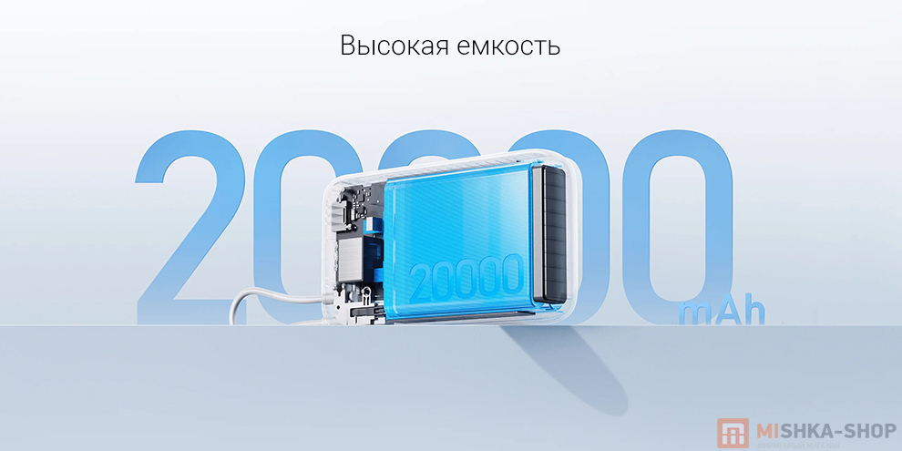Внешний аккумулятор Xiaomi Power Bank 20000 mAh 22,5W Внешний аккумулятор Xiaomi Power Bank 20000 mAh 22,5W