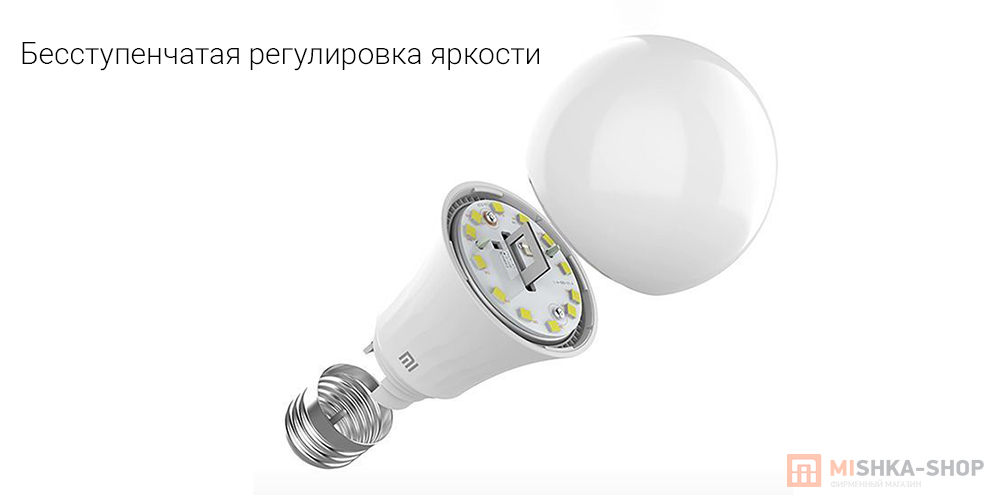 Умная лампочка Xiaomi Smart LED Bulb