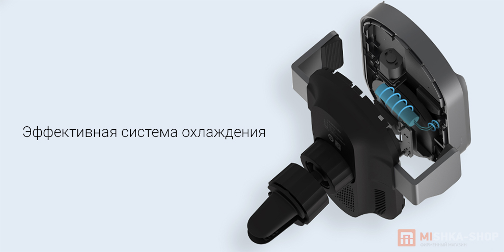 Держатель с беспроводной зарядкой Xiaomi Wireless Car Charger Pro 50W Max (WCJ05ZM)