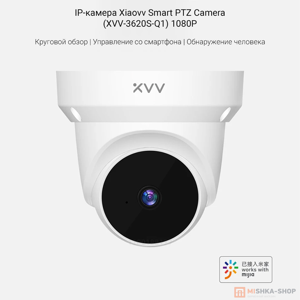 IP-камера Xiaovv Smart PTZ Camera (XVV-3620S-Q1) 1080P