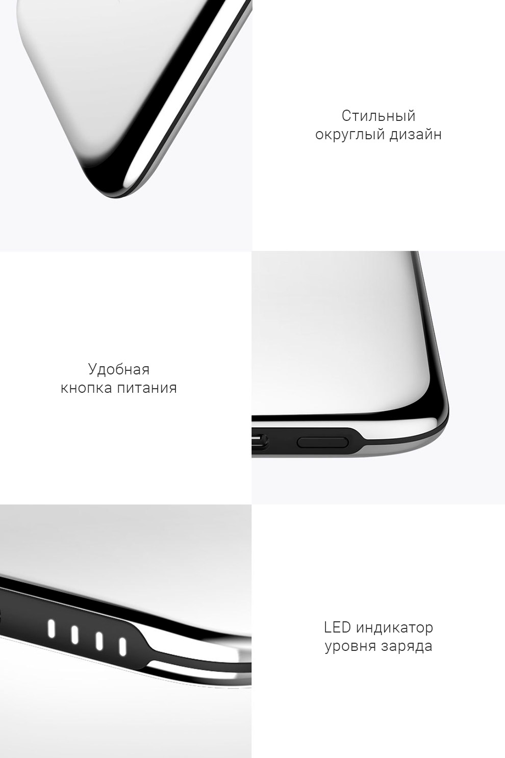 Внешний аккумулятор ZMI Powerbank Space QPB60 (6000mAh)