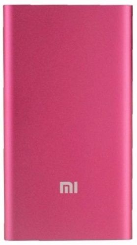 Внешний аккумулятор Xiaomi Mi Power Bank (5000 mAh) Розовый — фото