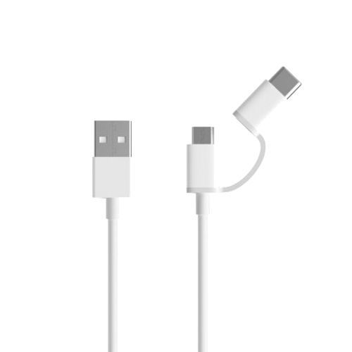 Кабель 2in1 USB Type-C/Micro Xiaomi ZMI 30см — фото