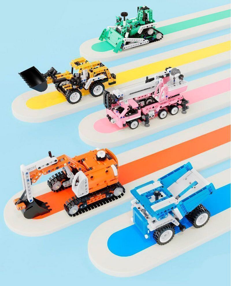 Конструктор Onebot Mini Crane Pink (OBQXKK95AIQI) (Розовый): купить по ...