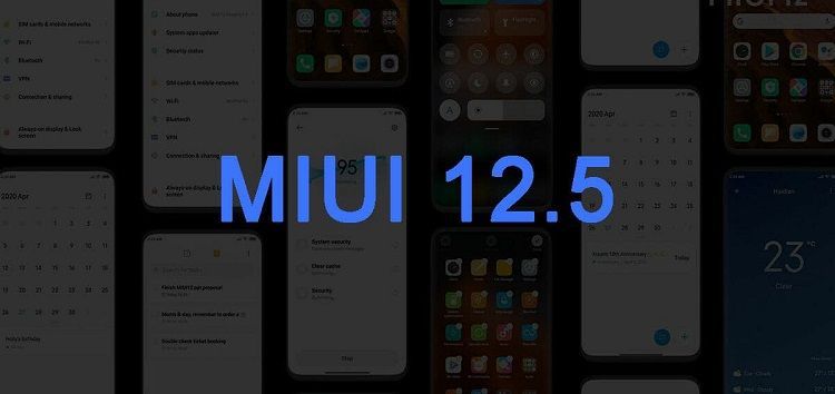 Около 80 смартфонов получат MIUI 12.5