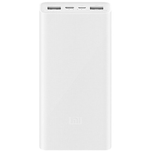 Внешний аккумулятор Xiaomi Power Bank 3 20000 mAh (PLM18ZM) (Белый) — фото