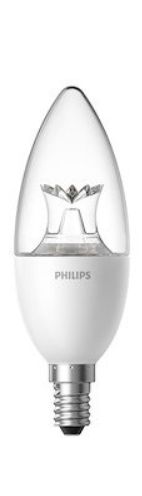 Лампочка Philips LED Rui Chi Bulb E14, C42, 3.5Вт, 5700К (Прозрачная) — фото