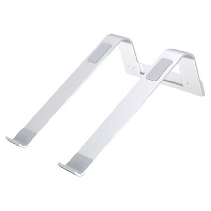 Подставка для ноутбуков IQunix L-Stand 12-15" Silver (Серебристая) — фото