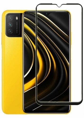 Защитное 5D стекло для Poco M3/Redmi 9T Black (Черное) — фото