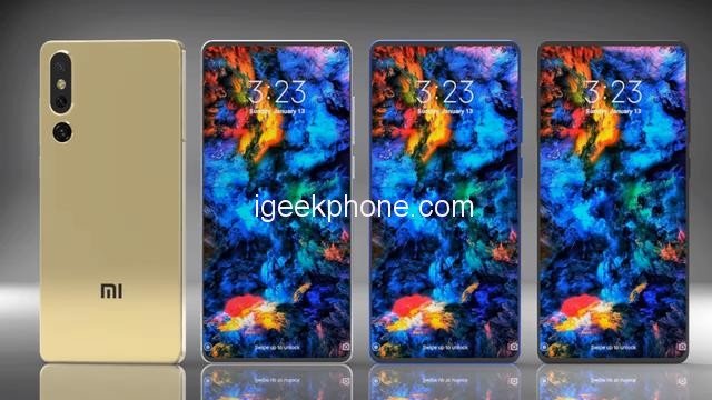 Слитые снимки Mi Mix 4