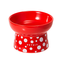 Керамическая миска для кошек и собак PETKIT (Красный) — фото