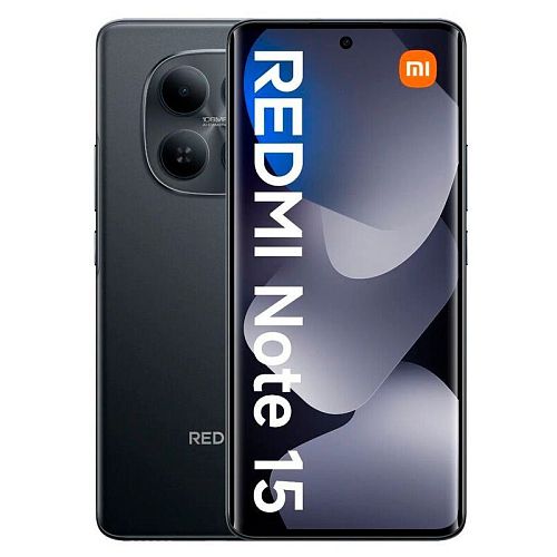 Смартфон Redmi Note 15 4G 6GB/128GB (Черный) — фото