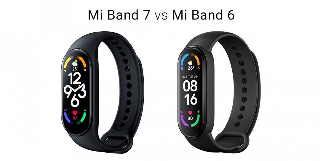 Сравнение двух поколений фитнес-браслетов от Xiaomi: Mi Band 7 vs Mi Band 6