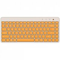 Беспроводная клавиатура Mi Dual Mode Wireless Keyboard (XMBXJP01YM) (Русские буквы) (Бежевый) — фото