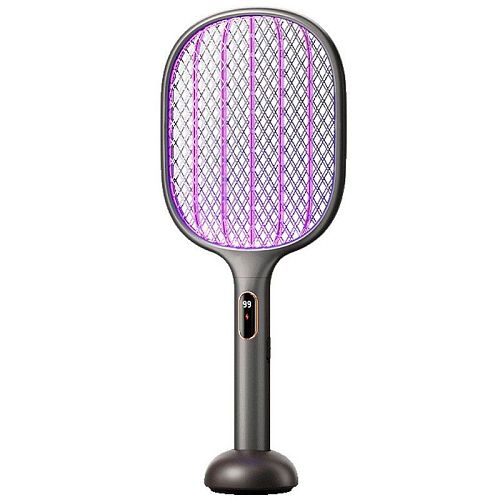 Электрическая мухобойка Qualitell Digital Mosquito Swatter S2 (ZSS240912) (Серый) — фото