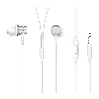 Наушники Xiaomi Mi In-Ear Headphones Basic (HSEJ03JY) (Серебристый) — фото