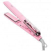 Выпрямитель для волос Yueli Hot Steam Straightener Pink (Розовый) — фото