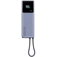 Внешний аккумулятор Mi Power Bank With Cable USB-C 10000mAh 165W (PB1165MI) (Синий) — фото