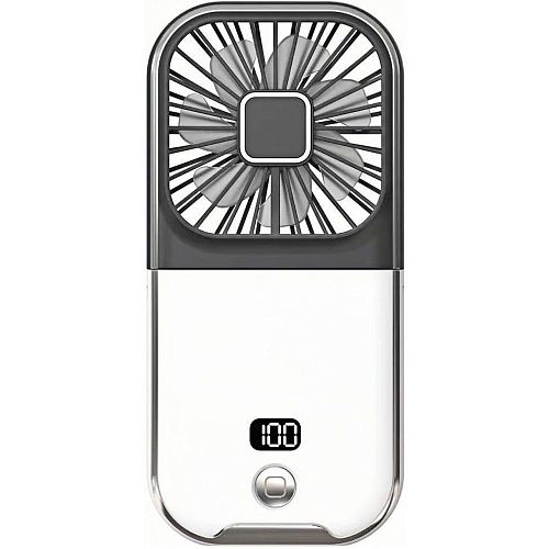 Портативный вентилятор Xiaomi Mini Folding Neck Fan F30 Pro (Черный) — фото