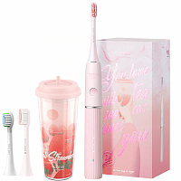 Зубная электрощетка Soocas Sonic Electric Toothbrush V2 Pink (Розовый) — фото